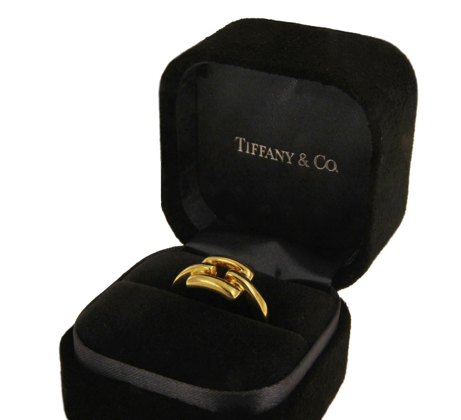 tiffany buckle ring