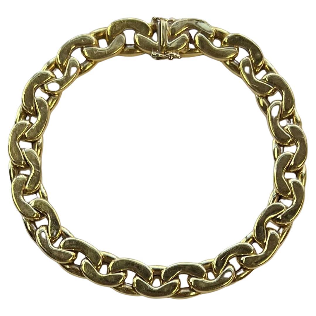 Tiffany and Co. Hardwear Link Bracelet 18k Yellow Gold with Diamonds