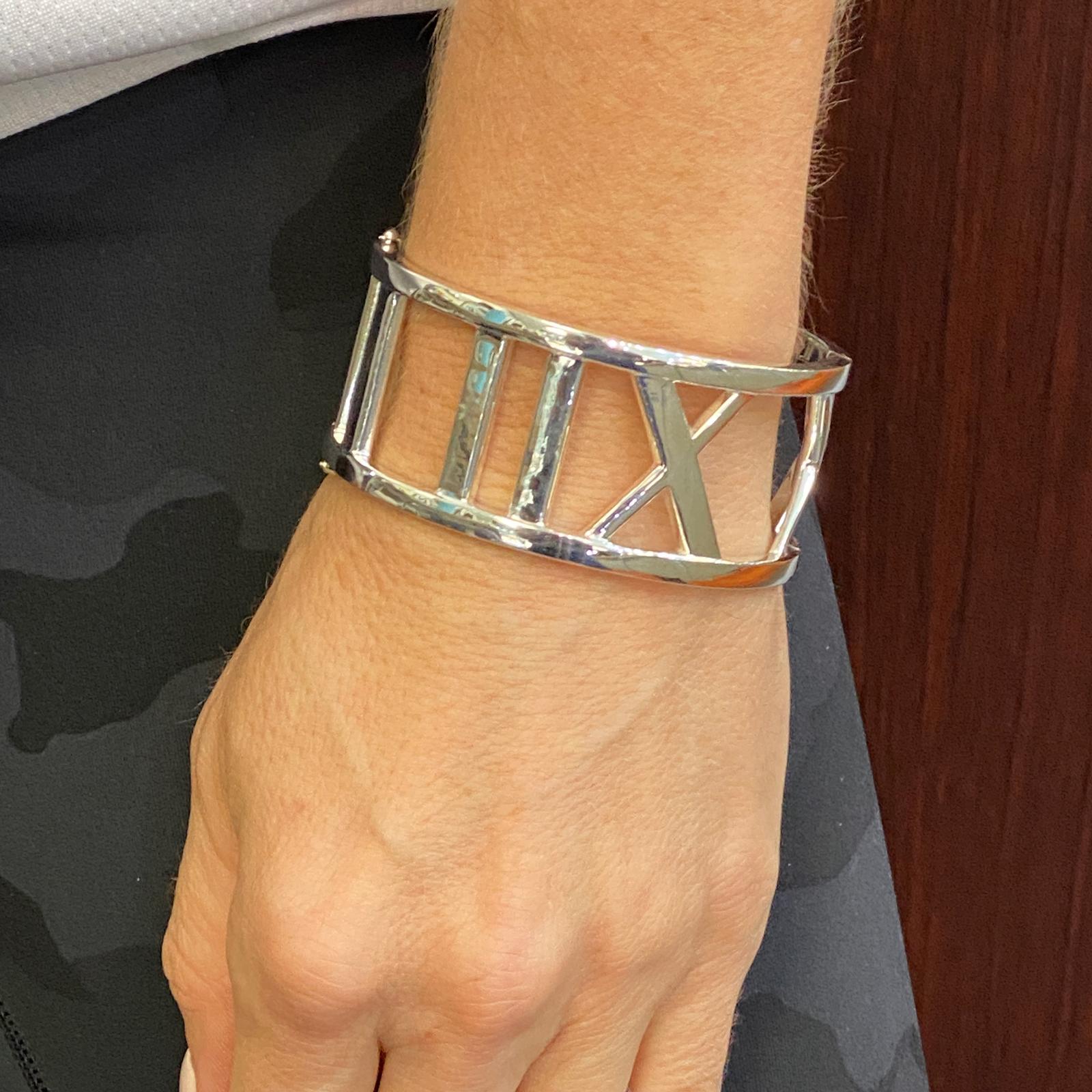 tiffany atlas bangle sterling silver