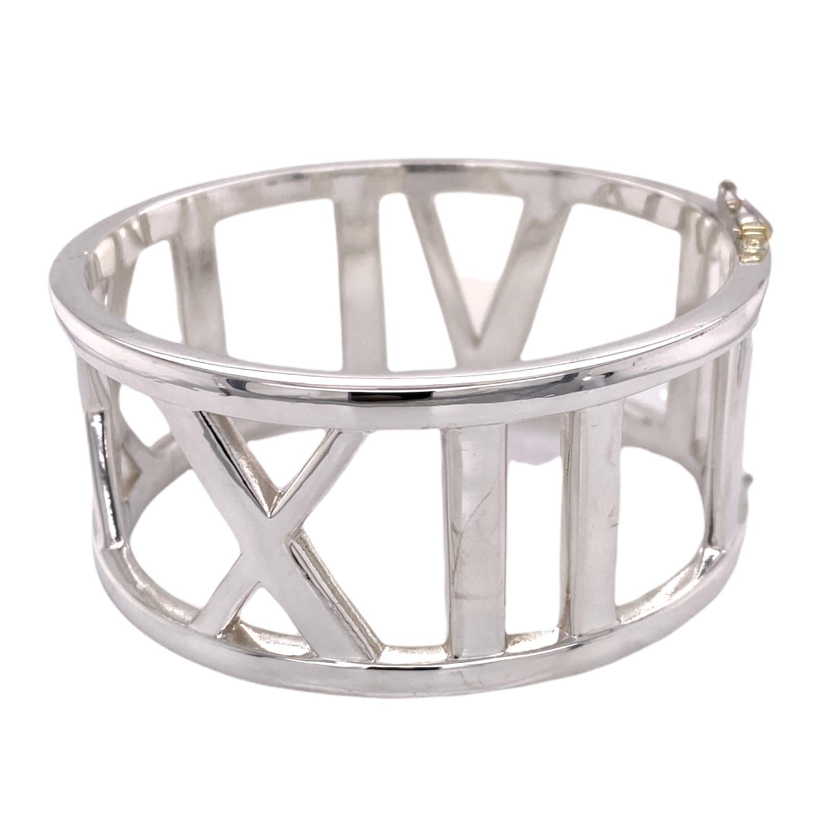 tiffany atlas bangle silver