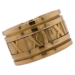 Tiffany & Co. Italy Atlas Wide Band Ring Circa 1995