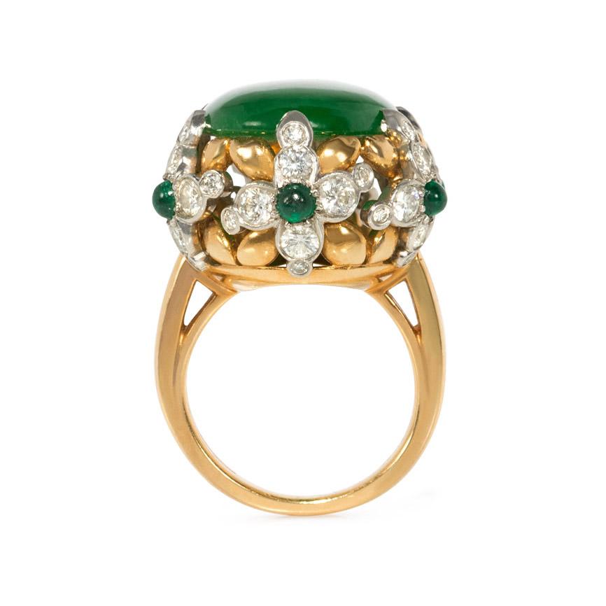 jade emerald ring