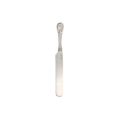 Tiffany & Co Japanese Sterling Silver Solid Dessert Knife w/Mono #15477