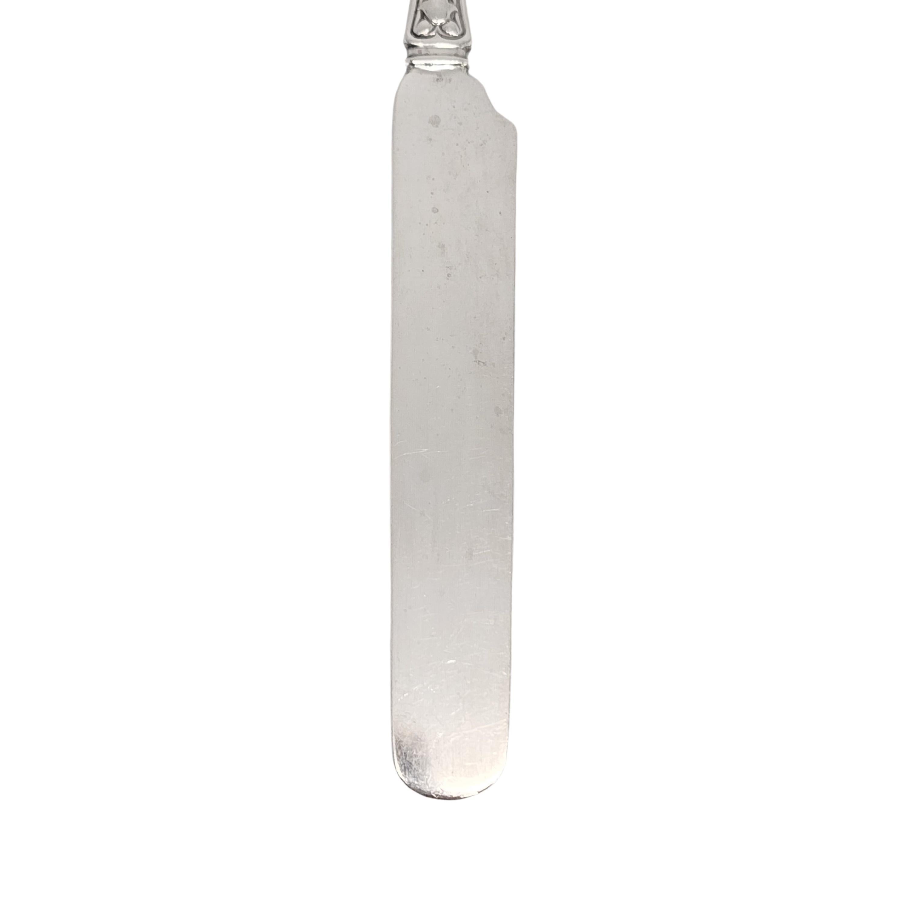 Couteau à dessert japonais en argent sterling massif Tiffany & Co avec mono n° 15477 en vente 1