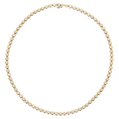Tiffany & Co Jazz Diamond 5ct Tennis Necklace In 18k Gold