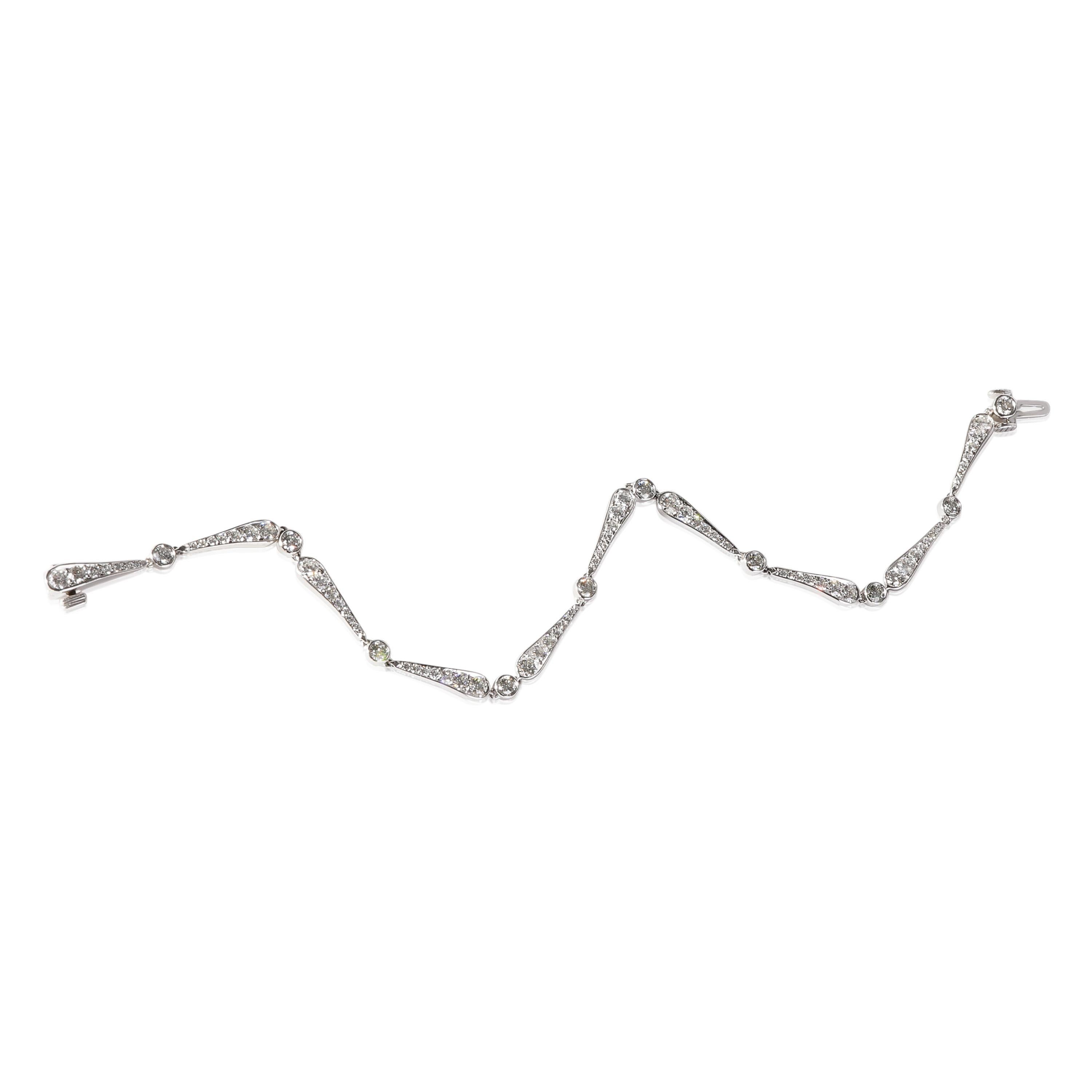 Tiffany & Co. Jazz Diamond Bracelet in Platinum 1.70 CTW

PRIMARY DETAILS
SKU: 118689
Listing Title: Tiffany & Co. Jazz Diamond Bracelet in Platinum 1.70 CTW
Condition Description: Retails for 9300 USD. In excellent condition and recently polished.