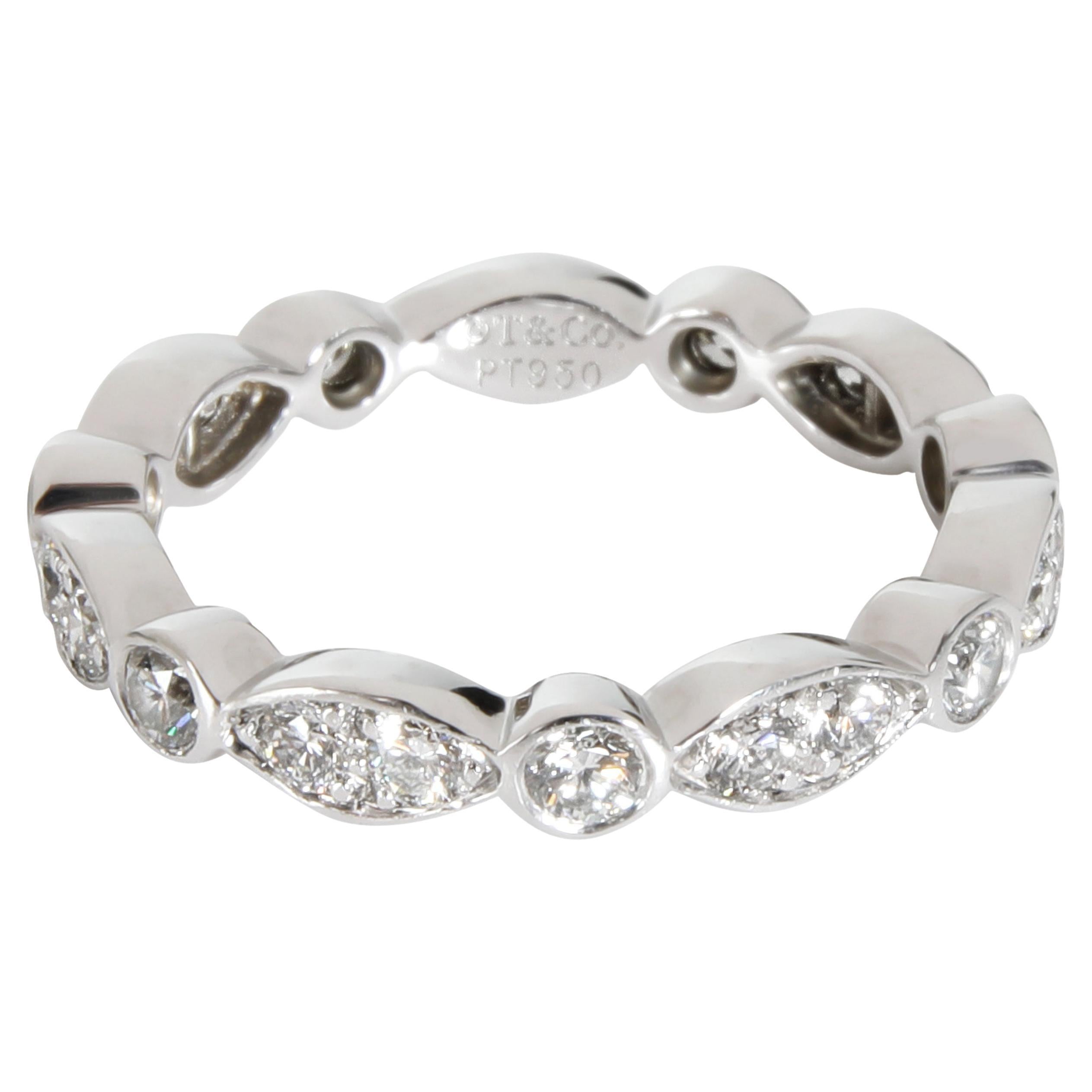 Tiffany & Co. Jazz Diamond Eternity Band in Platinum 0.60 CTW