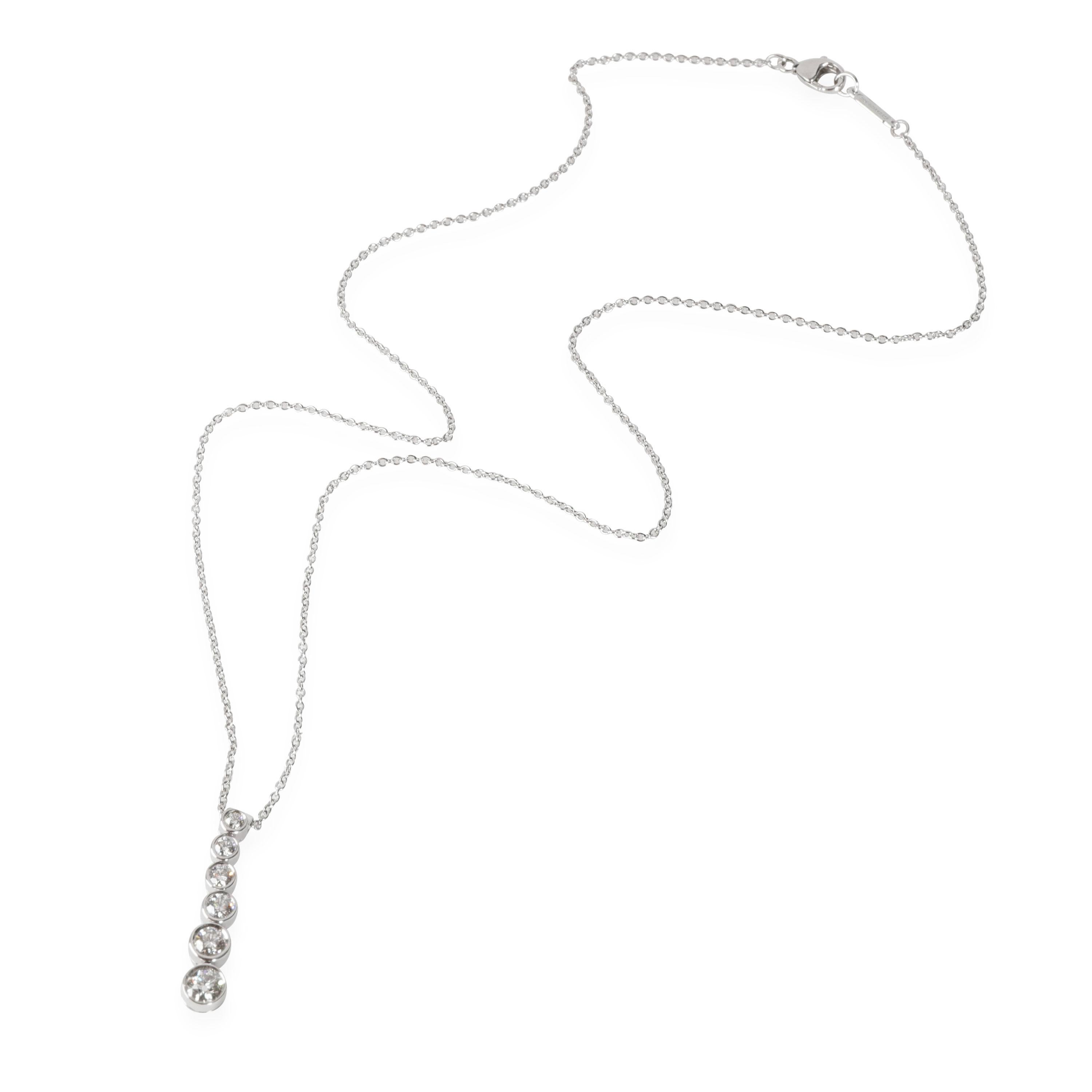 Women's Tiffany & Co. Jazz Diamond Necklace in Platinum 0.50 CTW