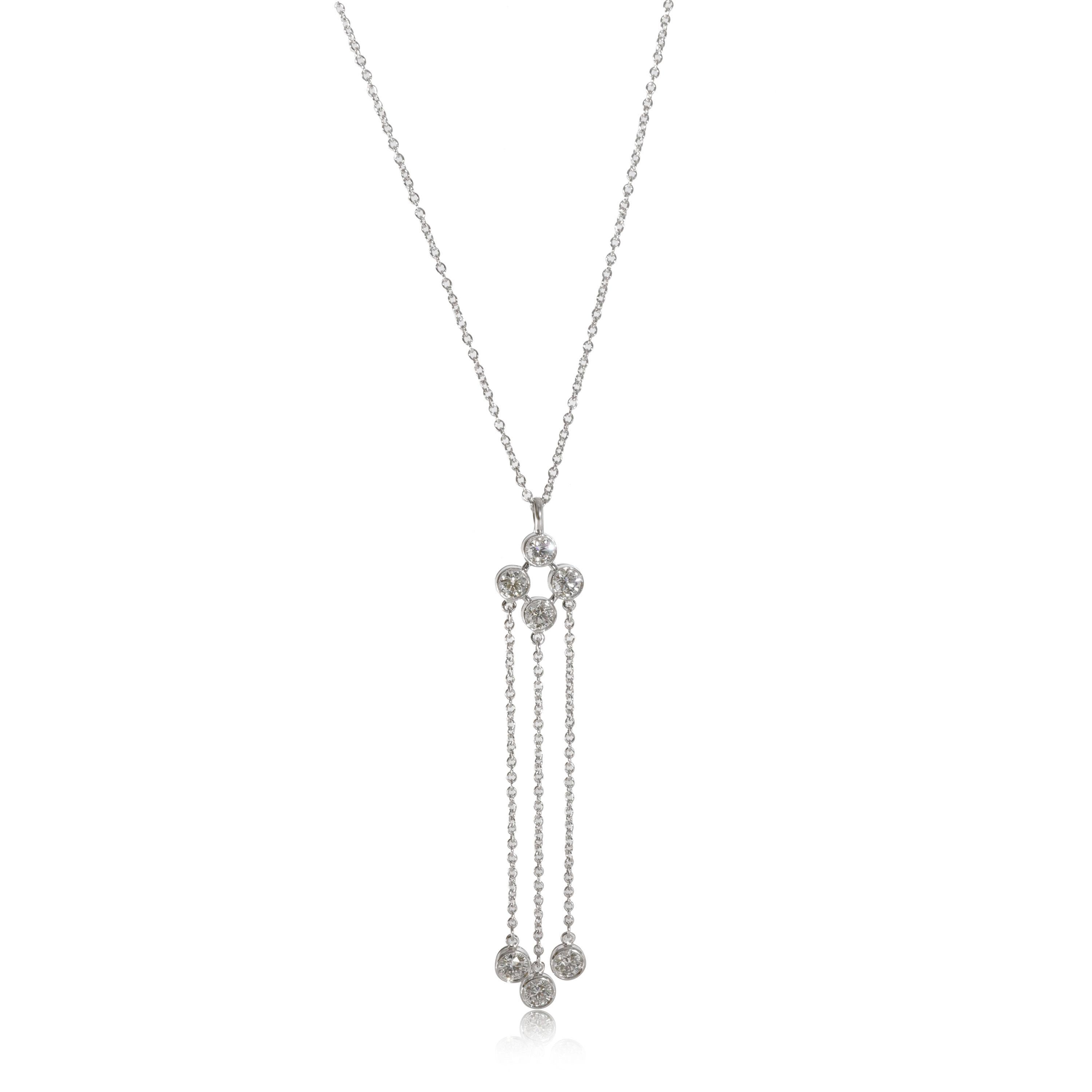 Tiffany & Co. Jazz Diamond Necklace in  Platinum 0.70 CTW

PRIMARY DETAILS
SKU: 127360
Listing Title: Tiffany & Co. Jazz Diamond Necklace in  Platinum 0.70 CTW
Condition Description: Retails for 4325 USD. In excellent condition and recently