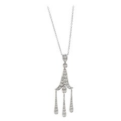 Tiffany & Co. Jazz Diamond Necklace in Platinum '1.00 Carat'