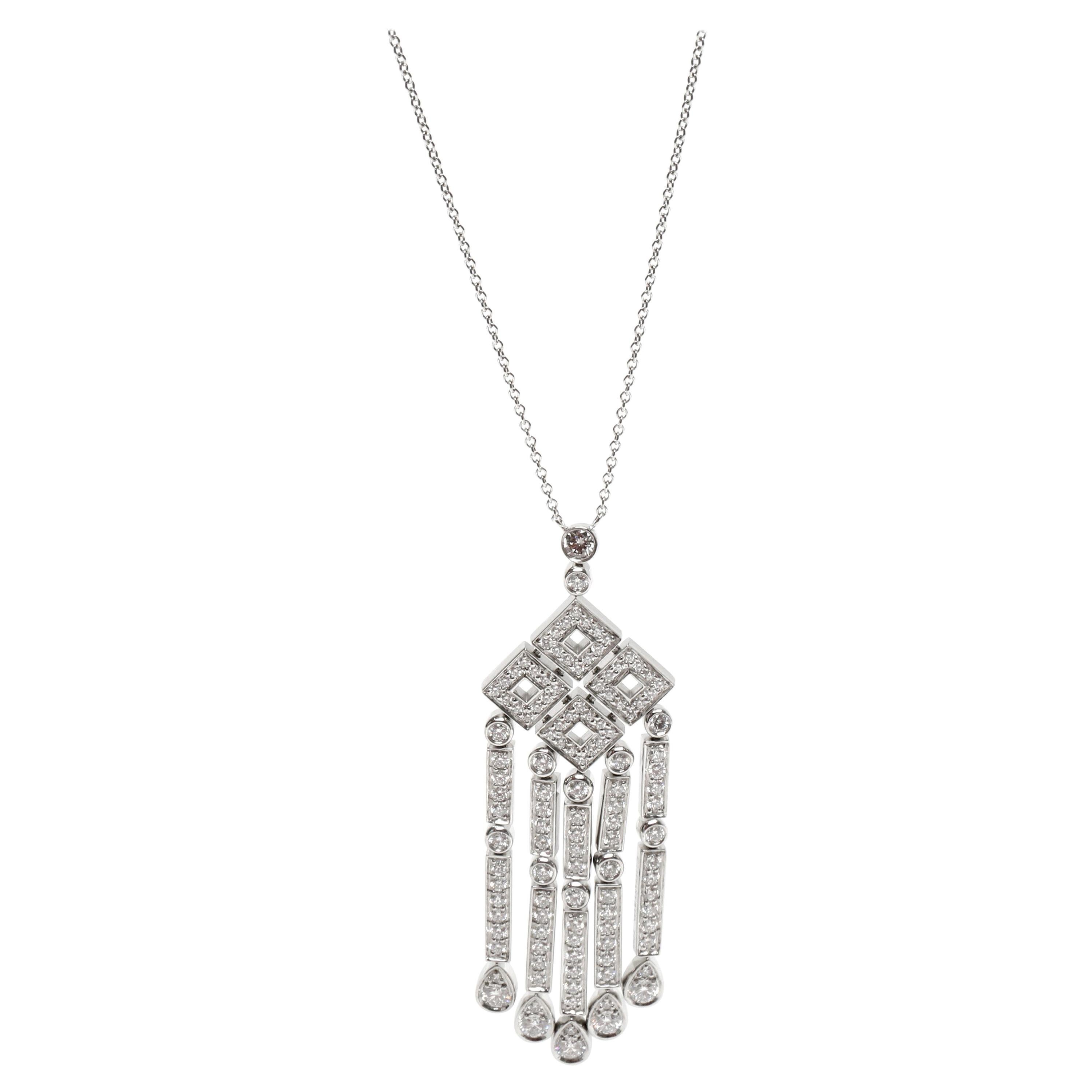 Tiffany & Co. Jazz Diamond Necklace in Platinum '1.80 Carat'