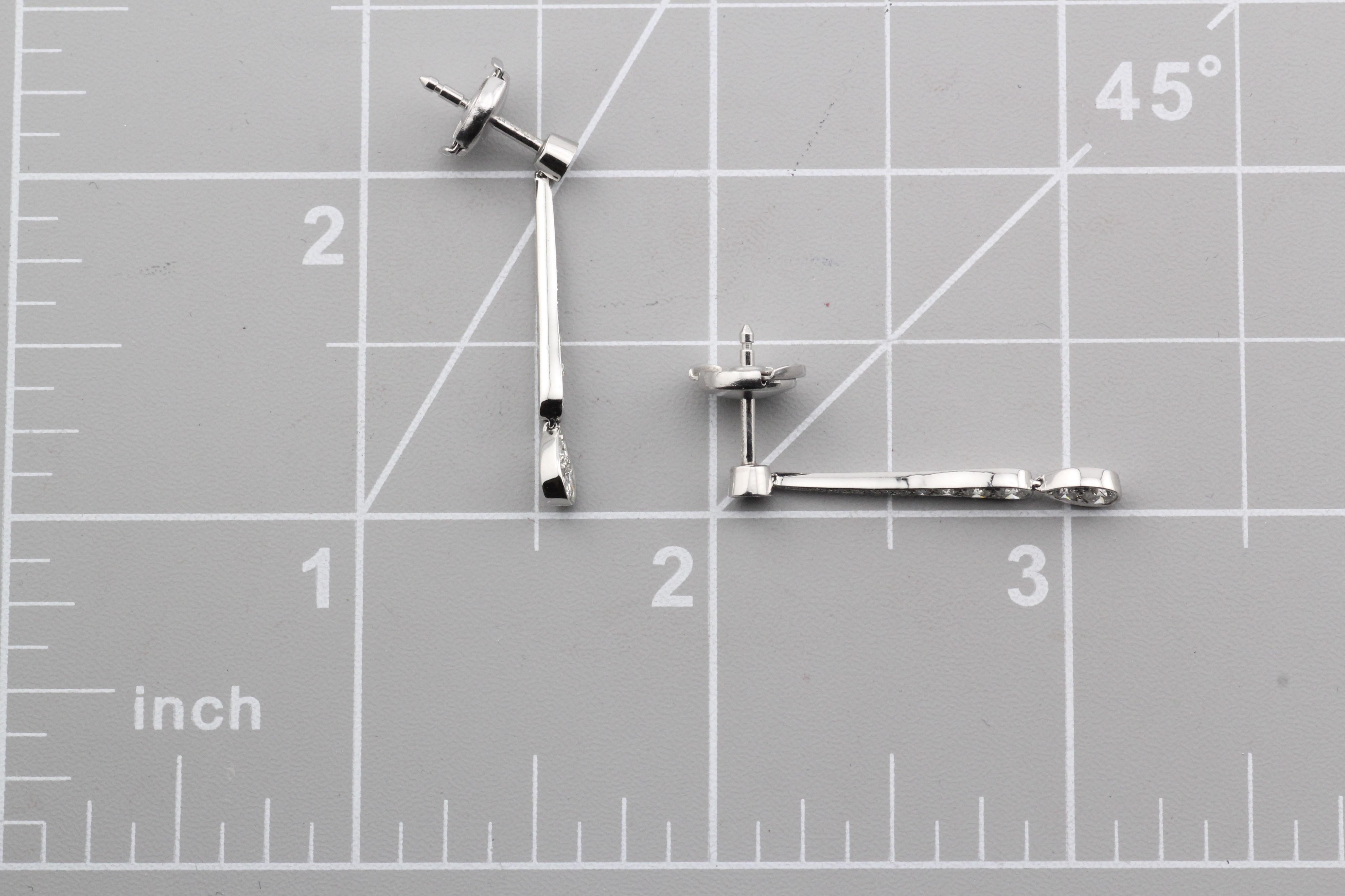 Tiffany & Co. Orecchini Jazz Diamond Platinum PT950 in vendita 4
