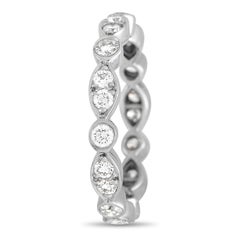 Tiffany & Co. Jazz Platinum 0.60 Ct Diamond Band Ring