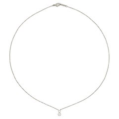 Tiffany & Co. Jazz Platinum Diamond Pendant Necklace