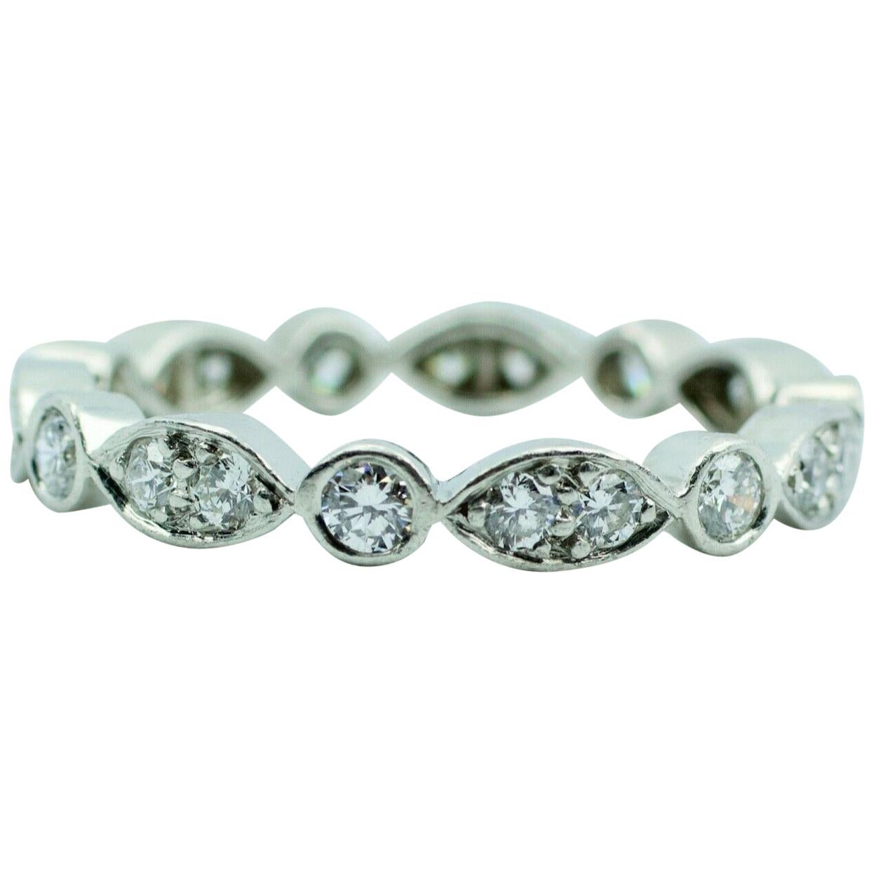 Tiffany & Co. Jazz Ring in Platinum with Diamonds