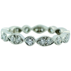Tiffany & Co. Jazz-Ring aus Platin mit Diamanten