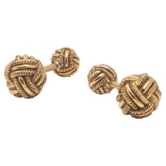 Tiffany & Co. Jean Schlumberger 18kt Gold Knot Cufflinks