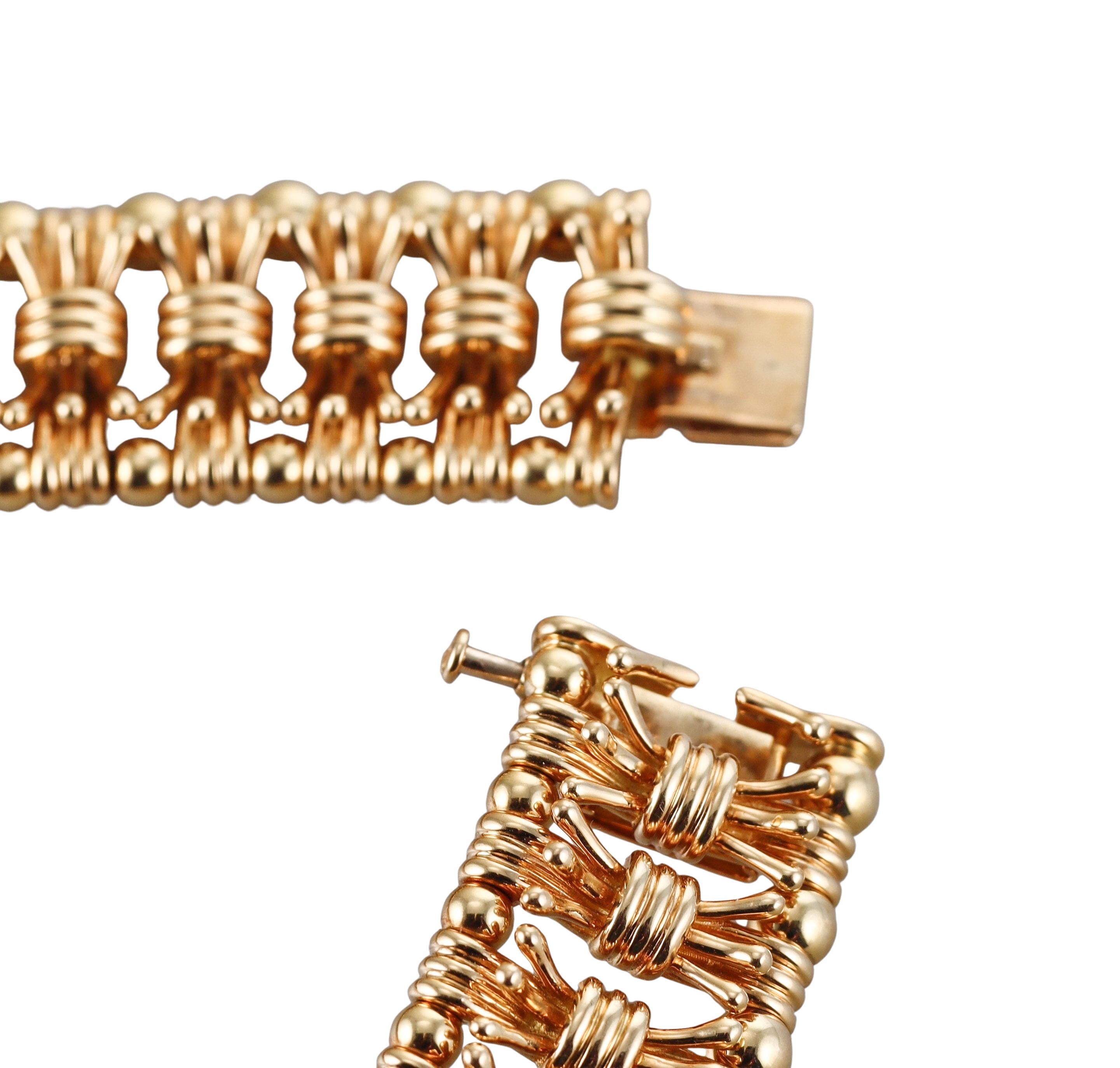 Tiffany & Co Jean Schlumberger Gelbgold-Halskette mit Schleife und Krawatte 1