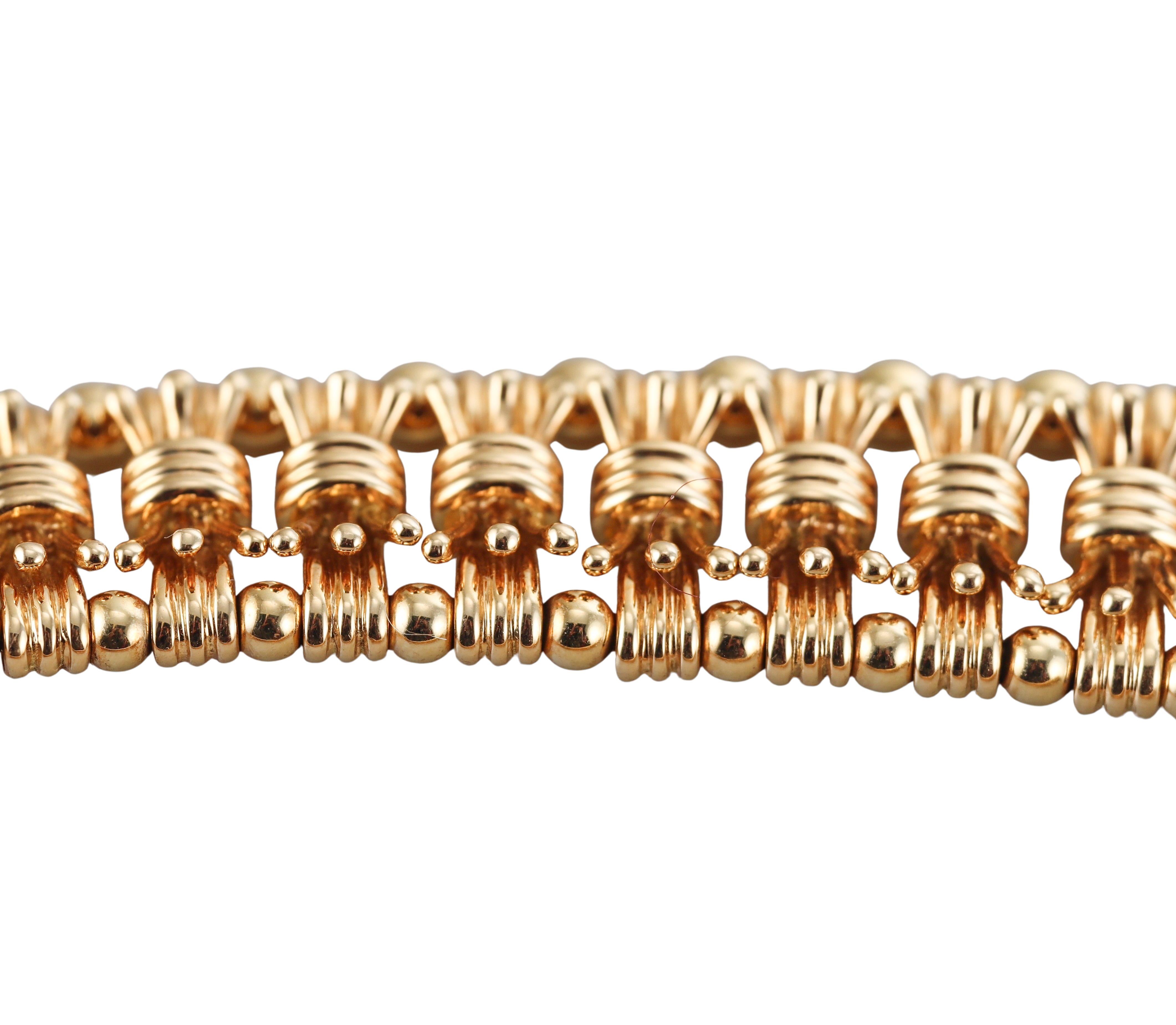 Tiffany & Co Jean Schlumberger Gelbgold-Halskette mit Schleife und Krawatte 2