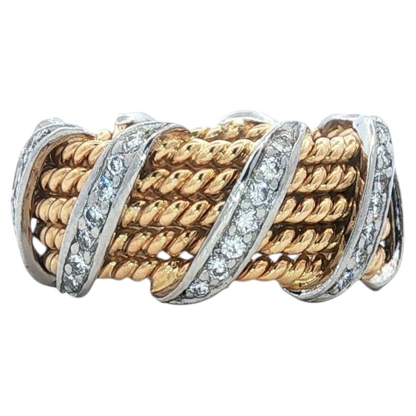 Anillo X de cuerda