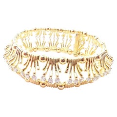 Tiffany & Co Jean Schlumberger Diamond Link Yellow Gold and Platinum Bracelet
