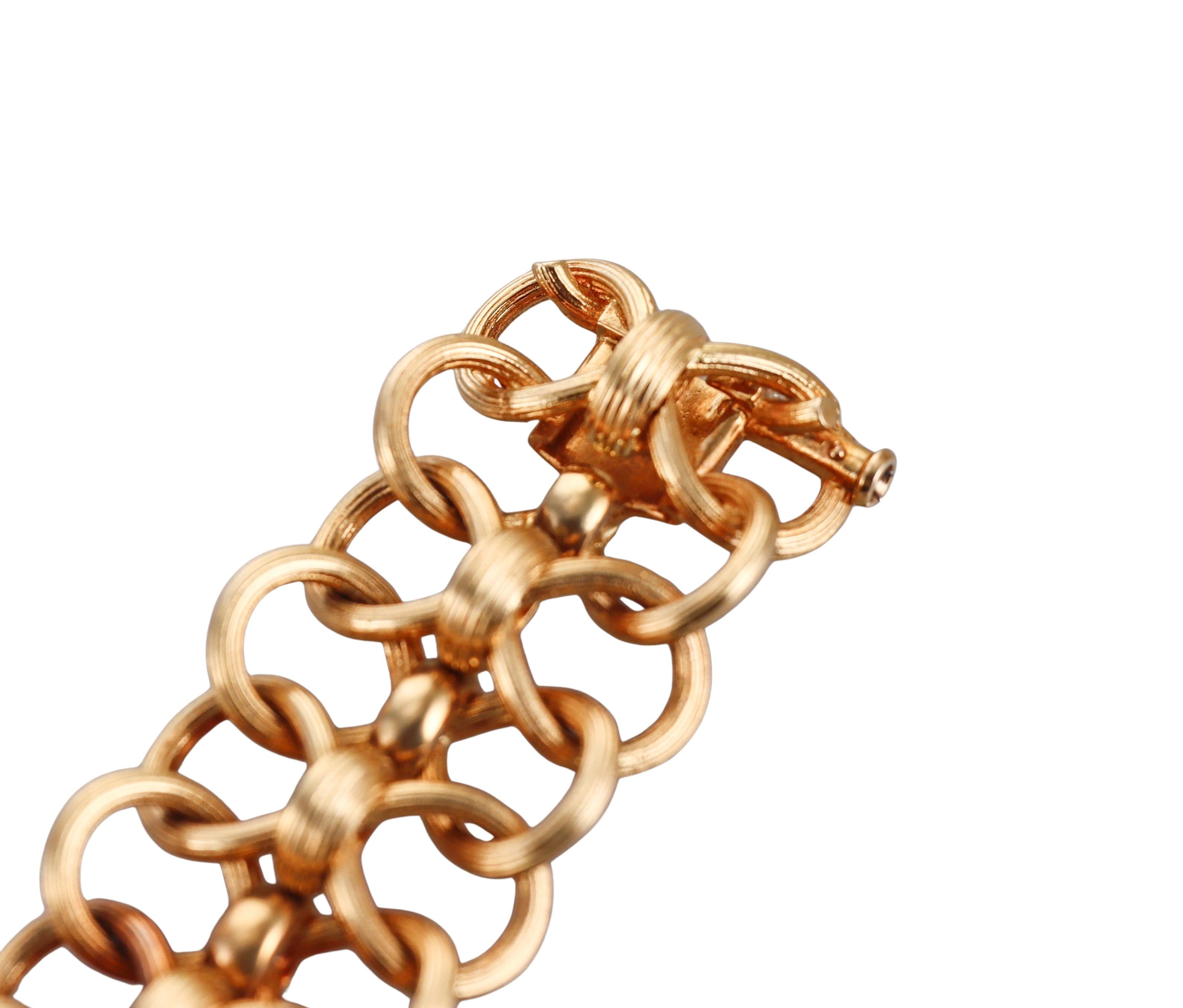 Tiffany & Co Jean Schlumberger Vintage Gelbgold Schleifenarmband aus Gelbgold Damen im Angebot