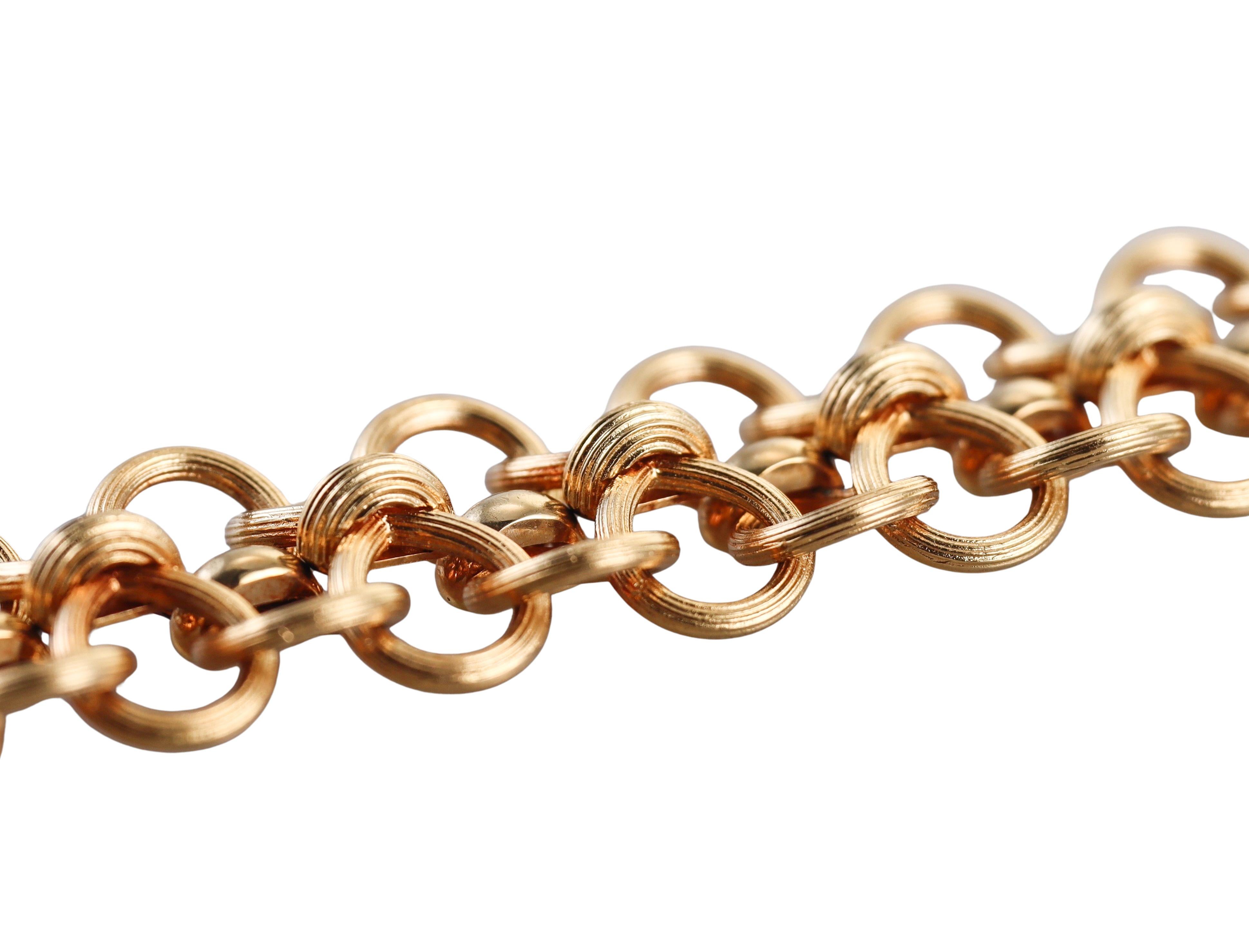 Tiffany & Co Jean Schlumberger Vintage Gelbgold Schleifenarmband aus Gelbgold im Angebot 1