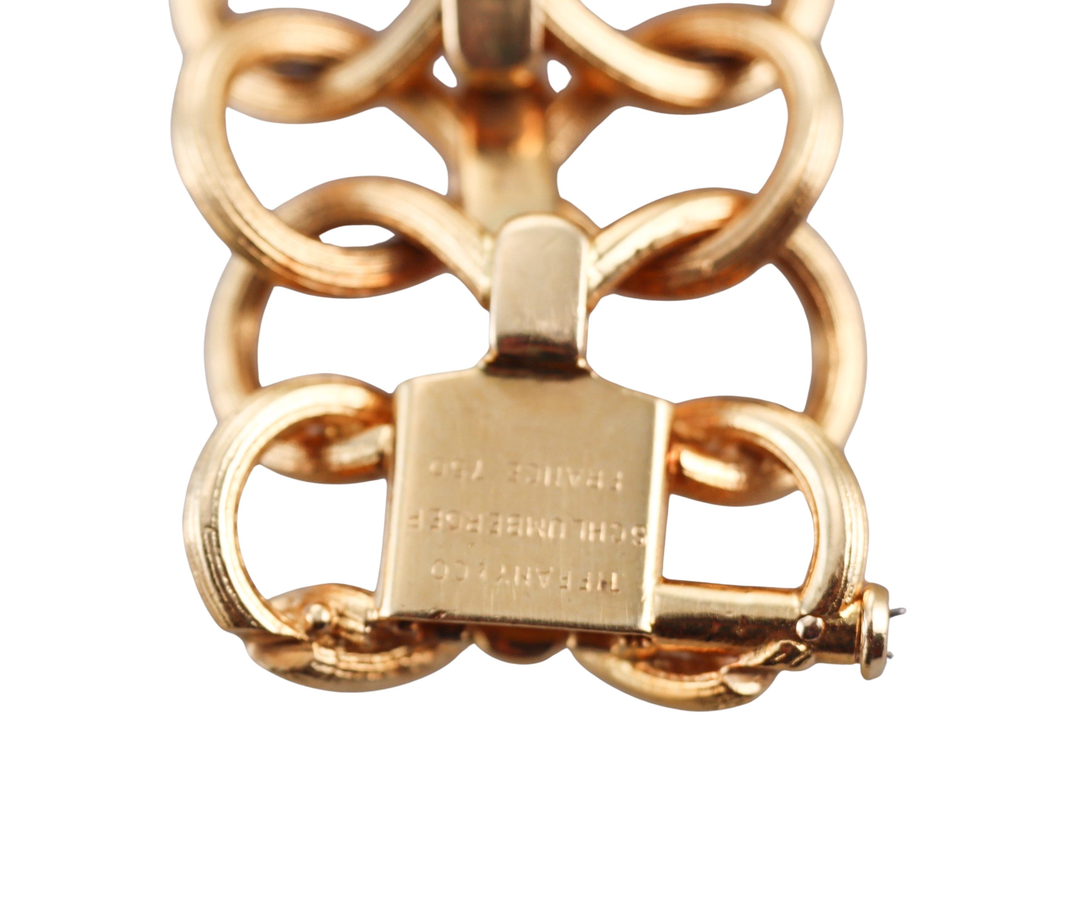 Tiffany & Co Jean Schlumberger Vintage Gelbgold Schleifenarmband aus Gelbgold im Angebot 2