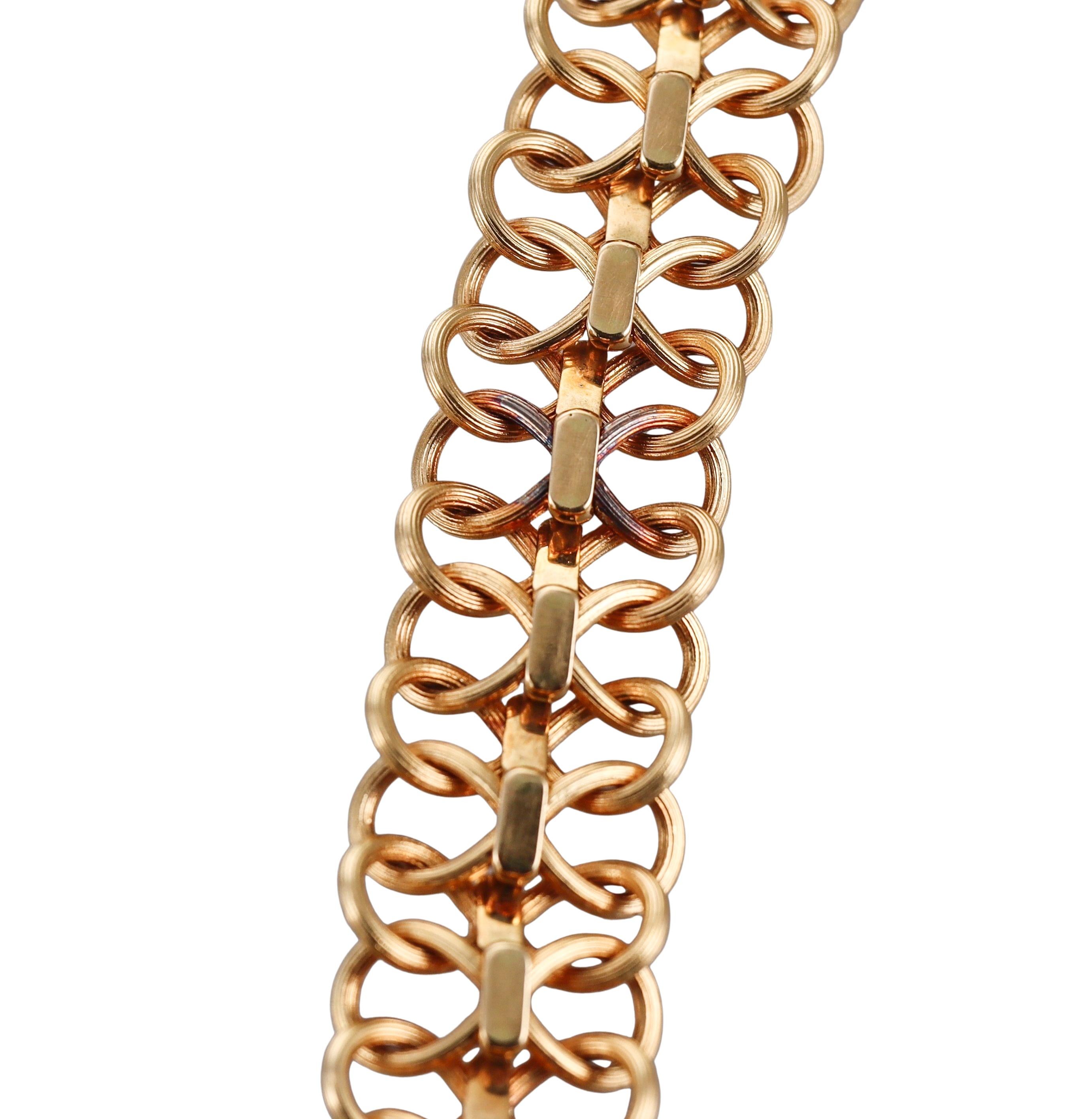 Tiffany & Co Jean Schlumberger Vintage Gelbgold Schleifenarmband aus Gelbgold im Angebot 3