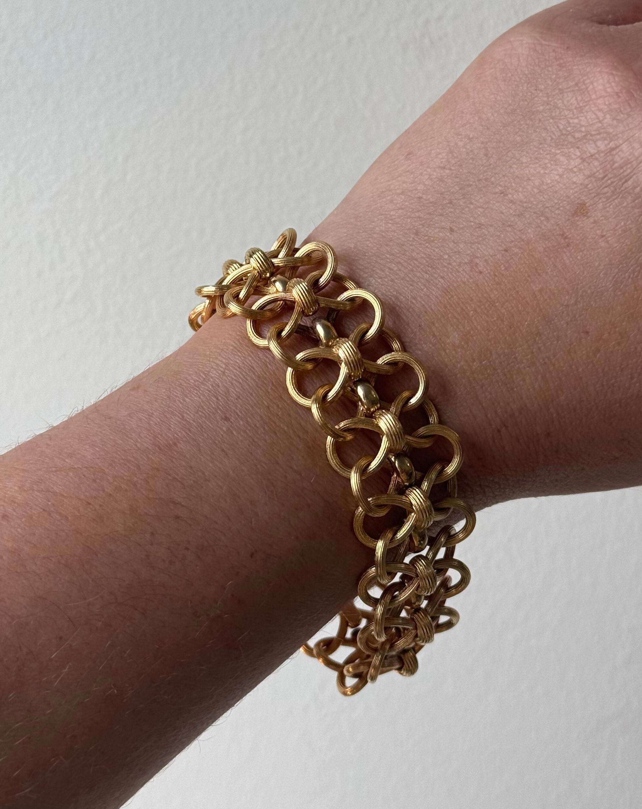 Tiffany & Co Jean Schlumberger Vintage Gelbgold Schleifenarmband aus Gelbgold im Angebot 4