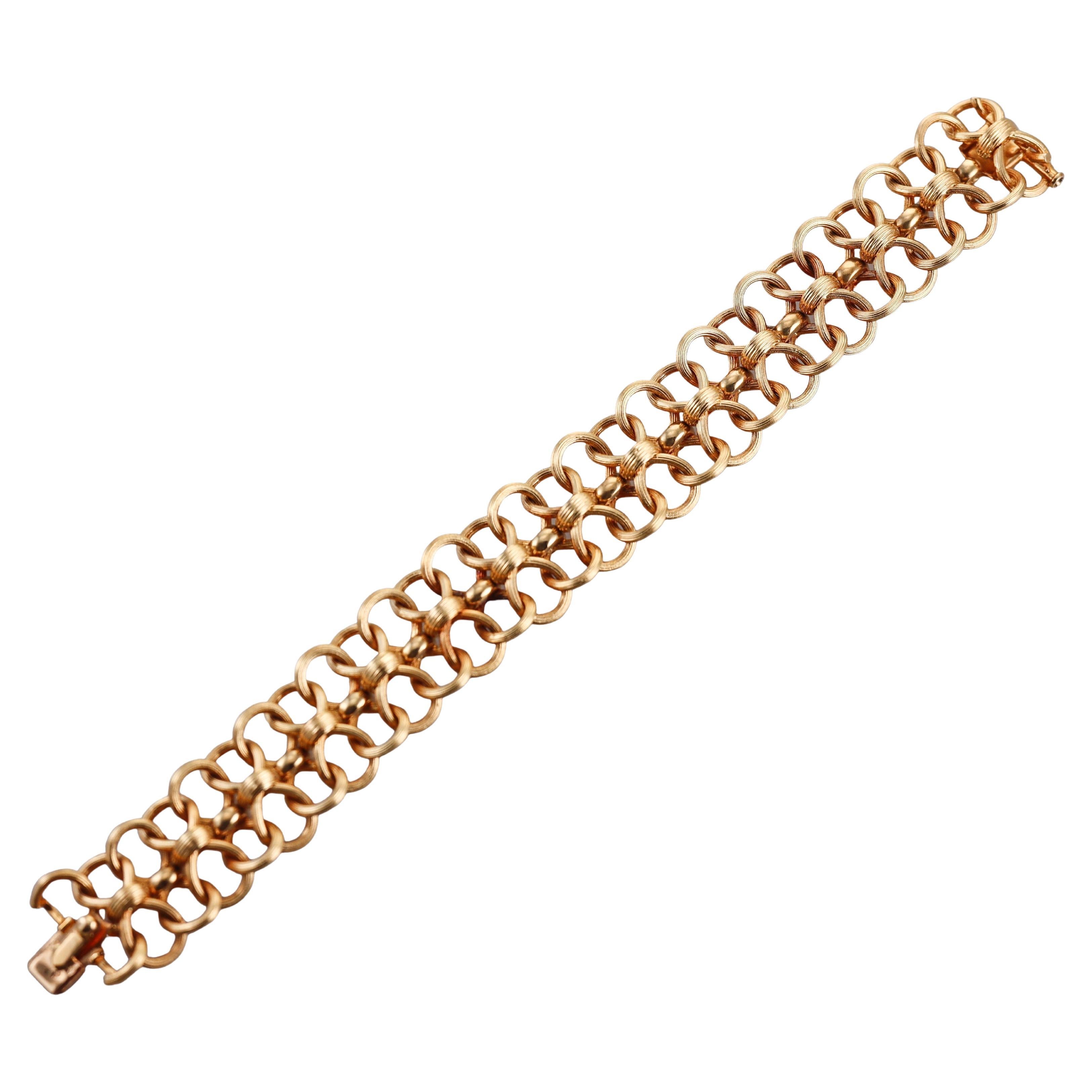 Tiffany & Co Jean Schlumberger Vintage Yellow Gold Bow Bracelet