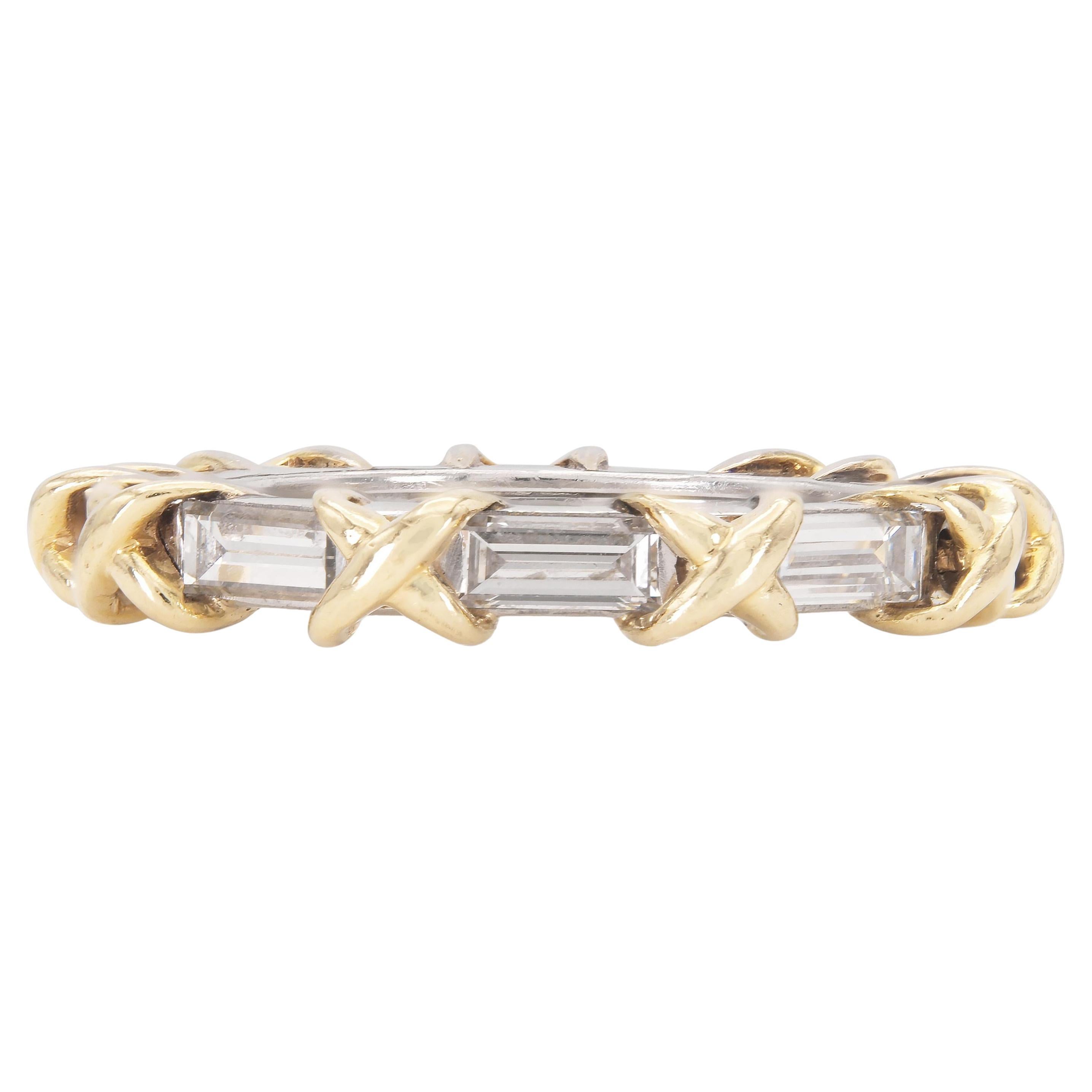 Tiffany & Co. Jean Schlumberger X Diamond Band