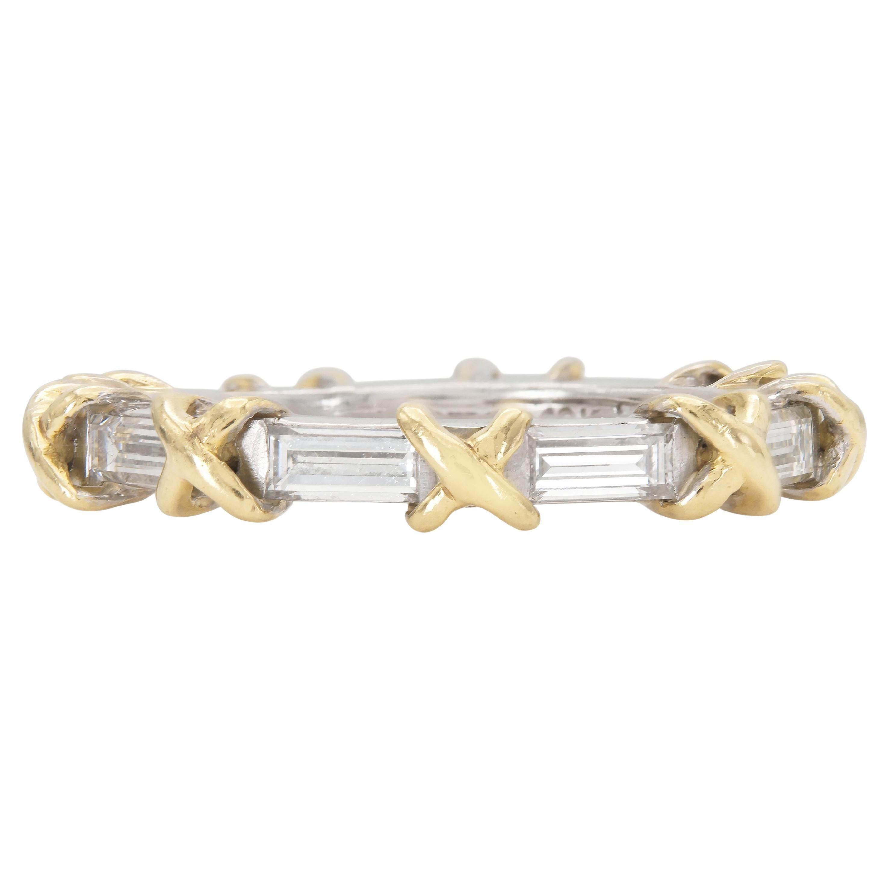 Tiffany & Co. Jean Schlumberger X Diamond Band