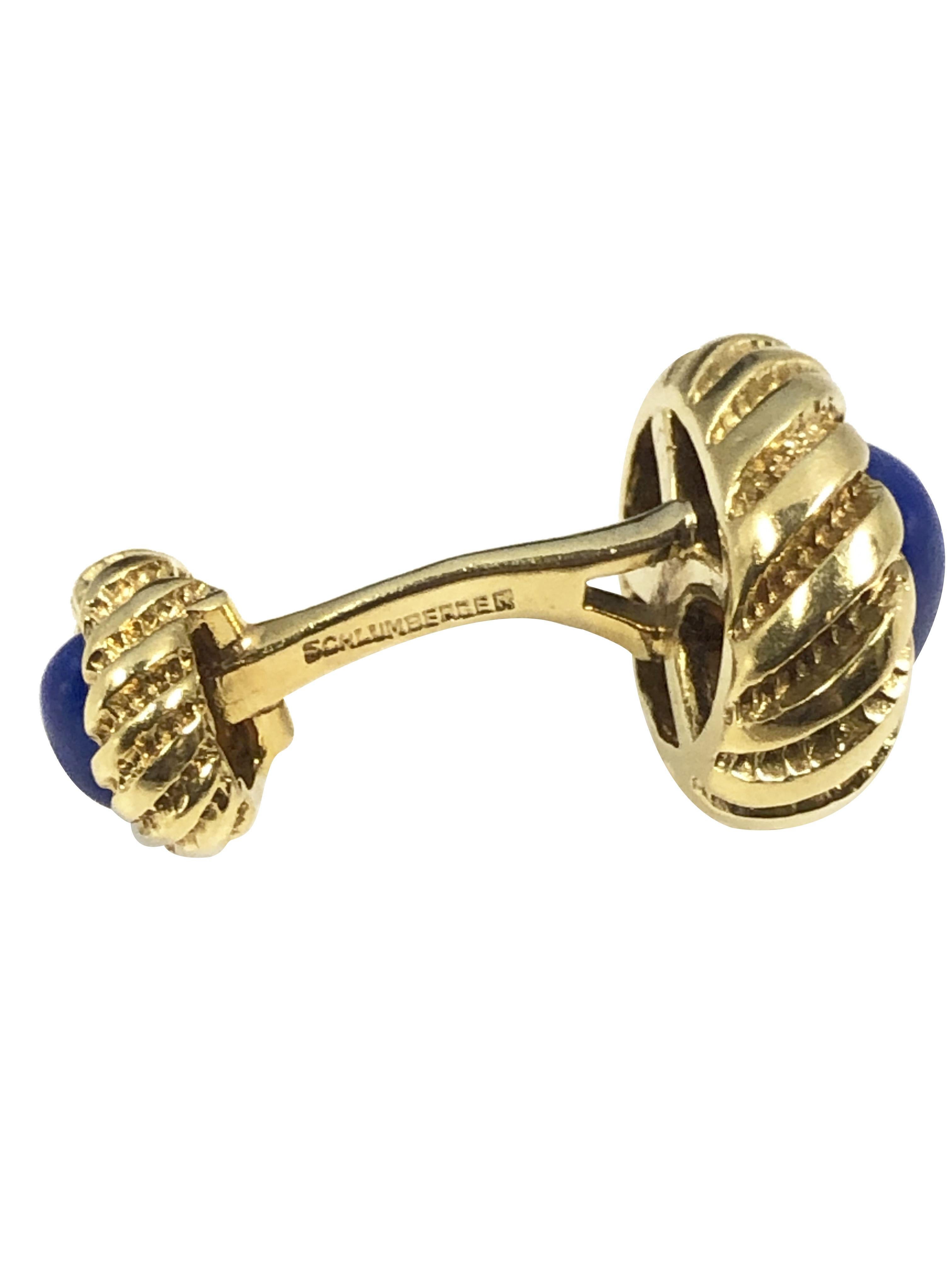 Tiffany & Co. Gemelli Jean Schlumberger in oro giallo e lapis in vendita 2