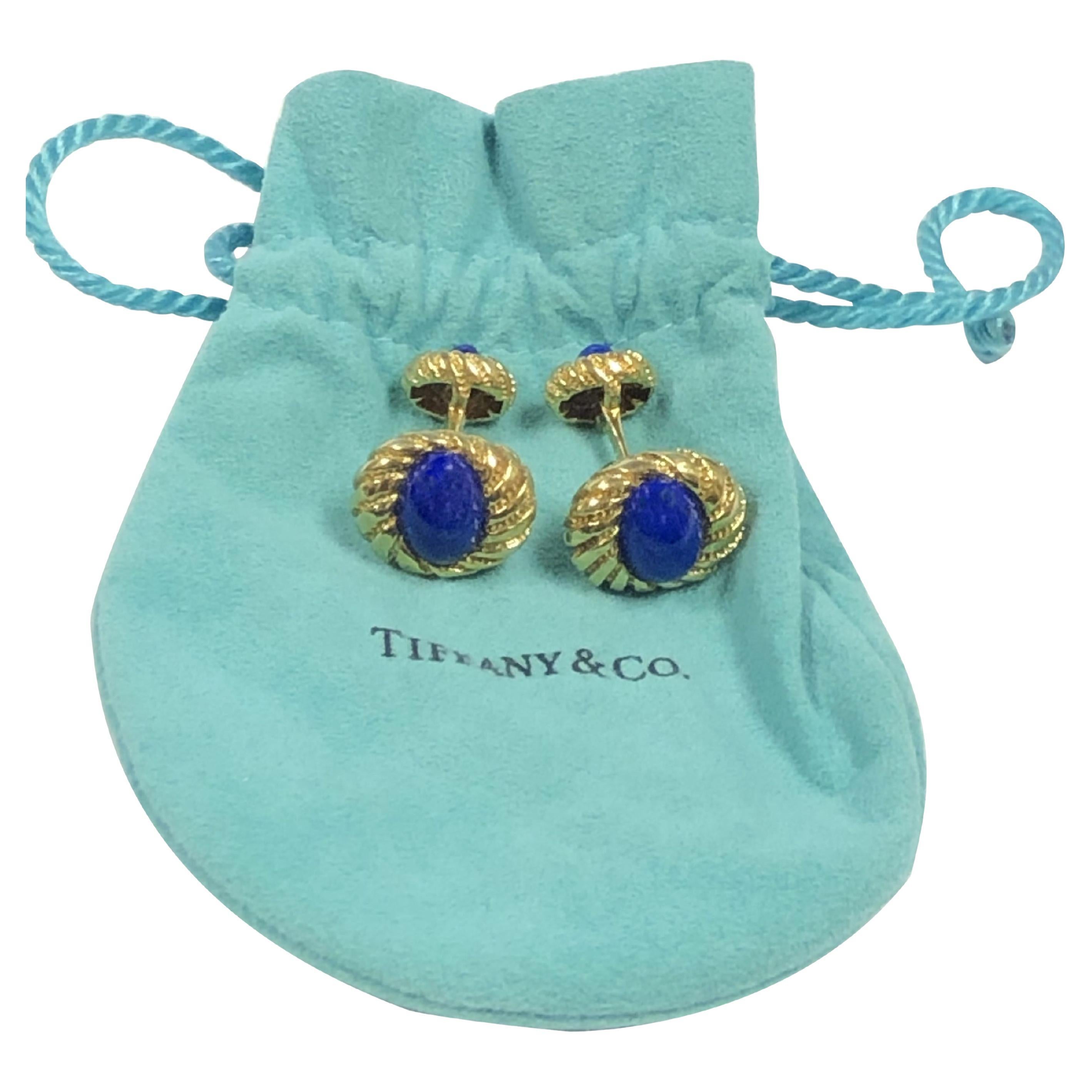 Tiffany 
Co. Gemelli Jean Schlumberger in oro giallo e lapis in vendita