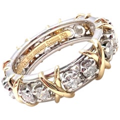 Tiffany & Co. Jean Schlumberger Yellow Gold and Platinum Diamond Ring