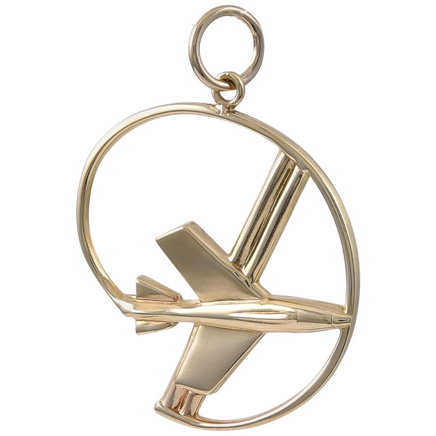 Tiffany 
Co. Jet Plane Pendant/Charm