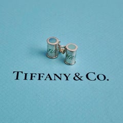 Tiffany & Co. Just Married Charm Pendant in Sterling Silver with Enamel