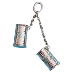 Tiffany & Co. Just Married Charm Pendant in Sterling Silver with Enamel