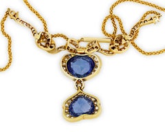 Tiffany & Co. Kashmir Sapphire Necklace, 10.25 Carats