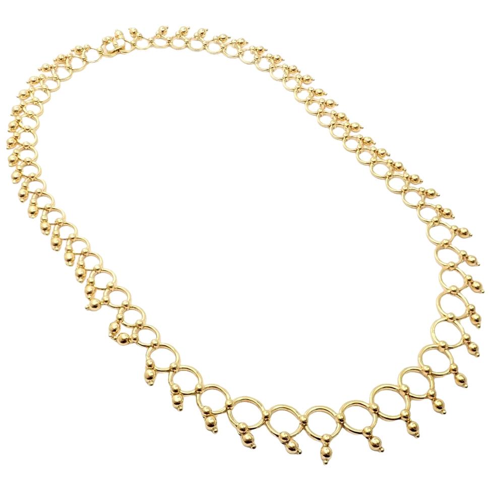 Tiffany & Co. Kashmir Yellow Gold Necklace