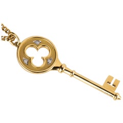 Tiffany 
Co. Key Pendant Necklace