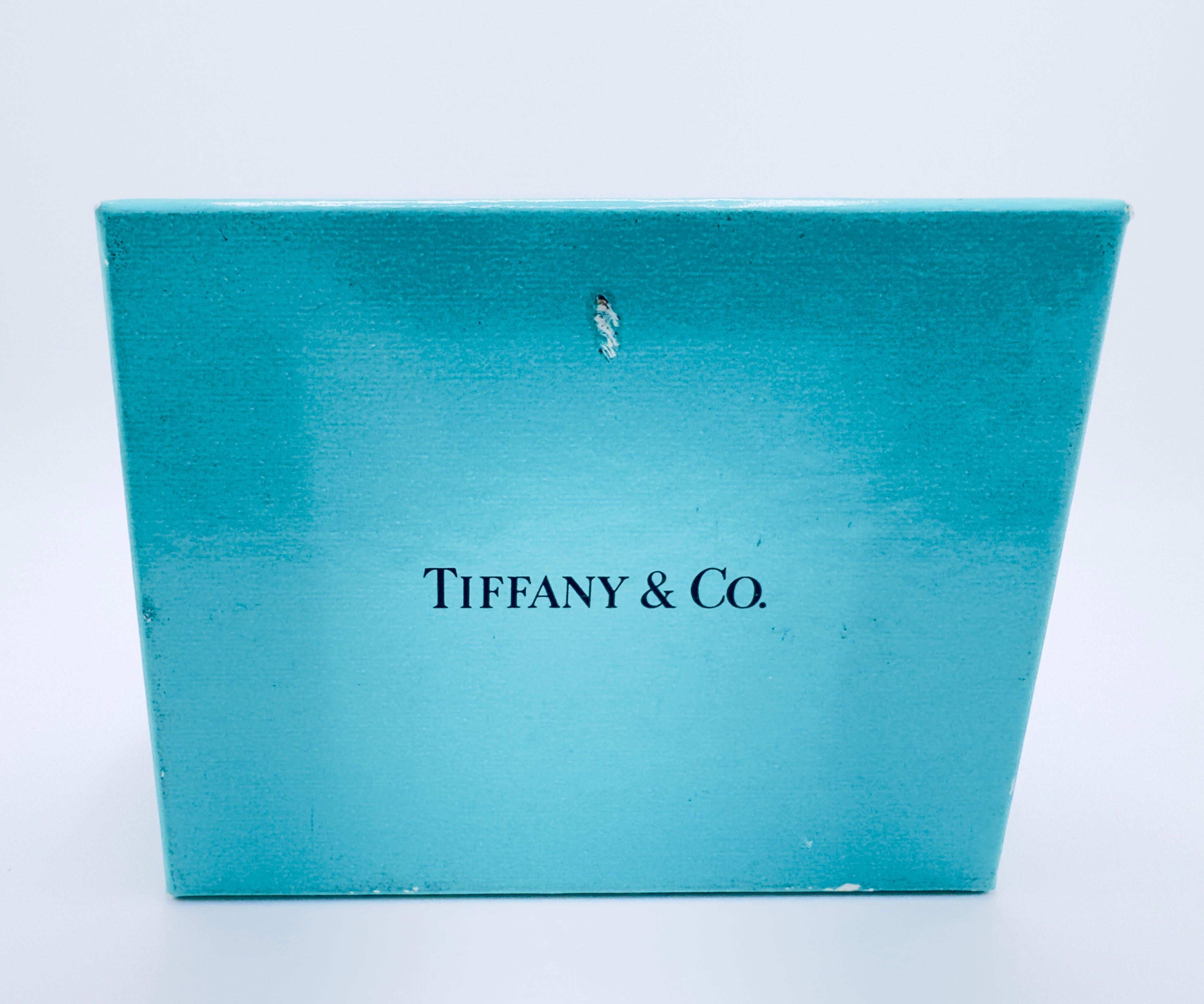 Art Deco Tiffany & Co. Key Ring Heart Key Holder SV 925 For Sale
