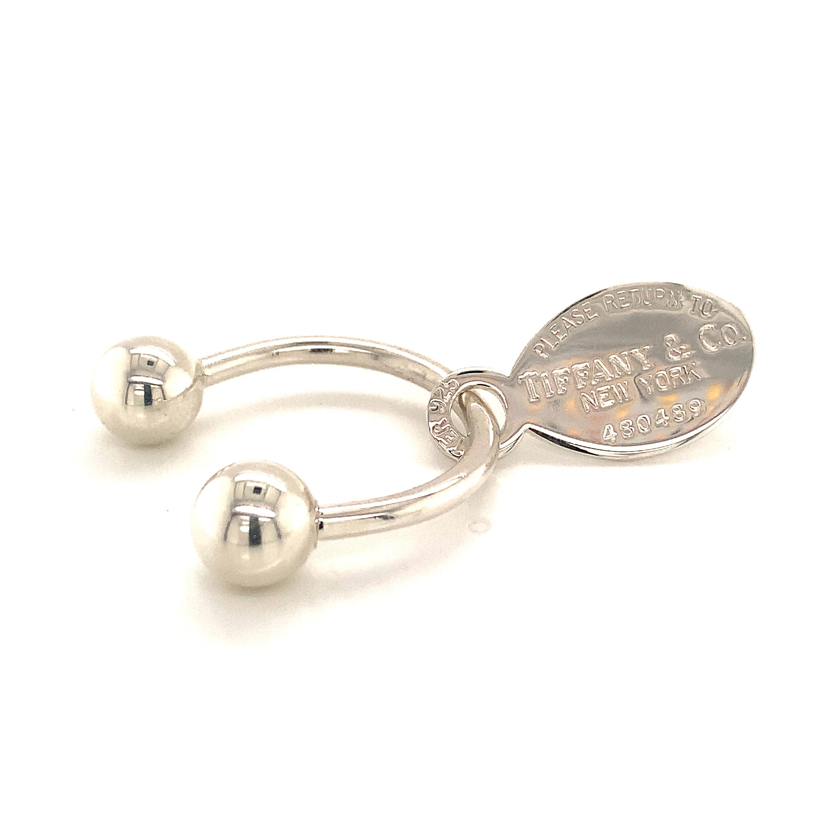 Tiffany & Co. Estate Keychain Sterling Silver 2