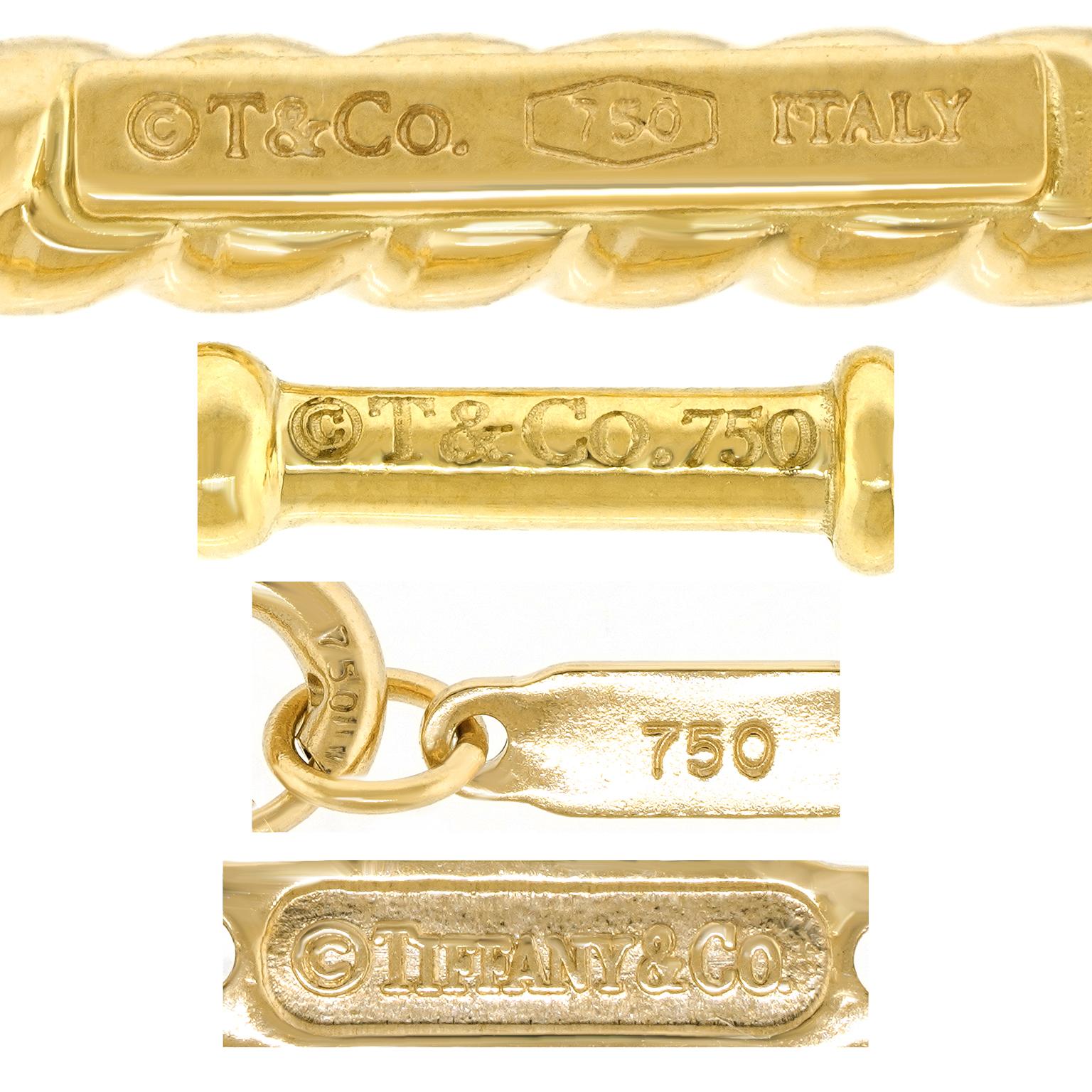 Tiffany & Co. Keys Pendant Necklace For Sale 1
