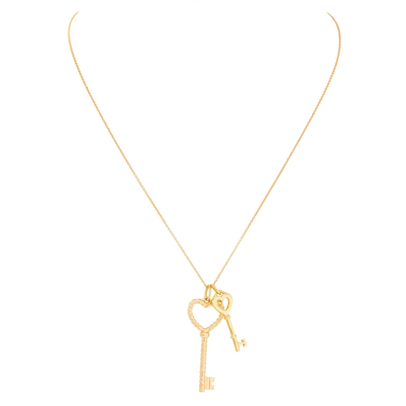 Tiffany & Co. Keys Pendant Necklace For Sale 3