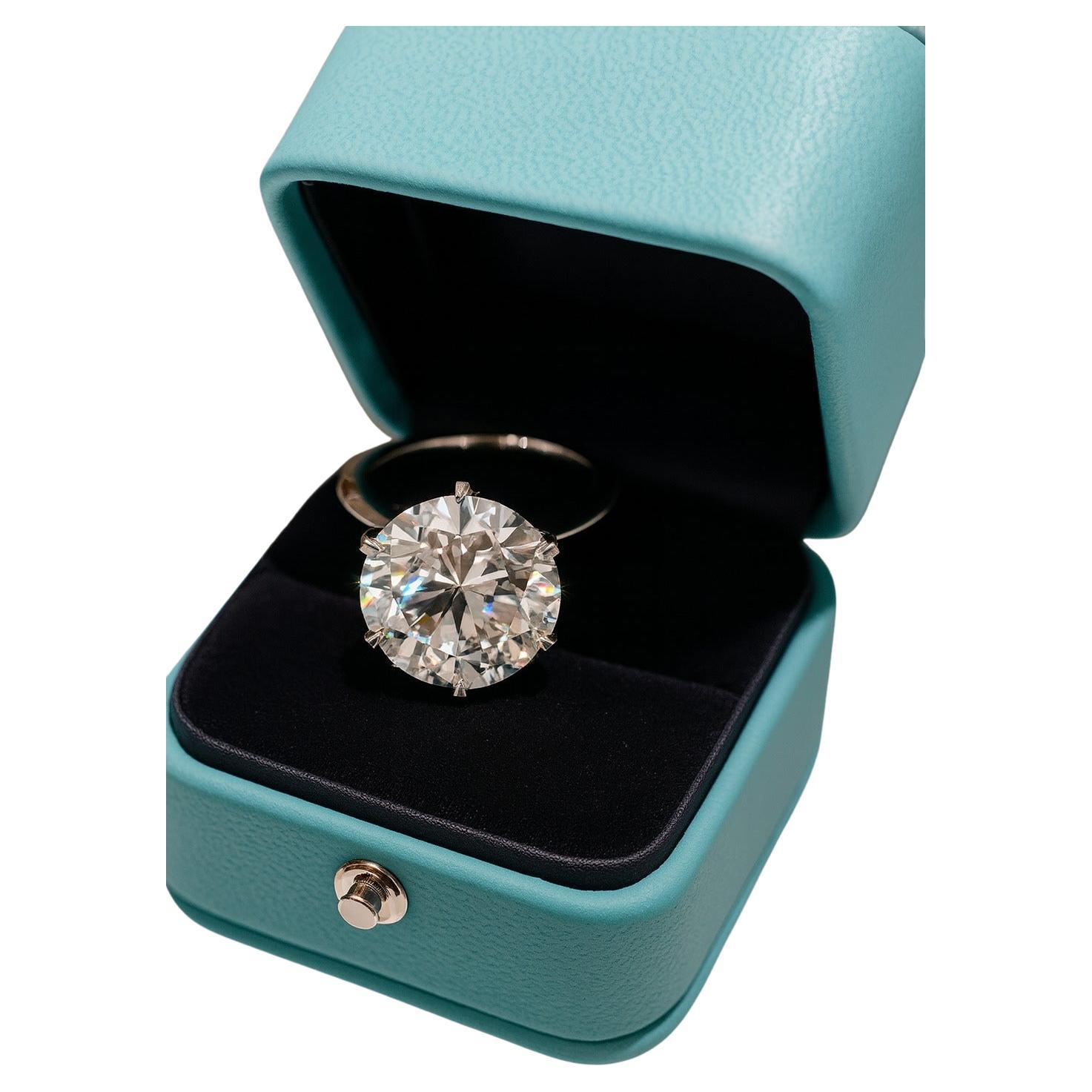Tiffany & Co. Knife Edge Solitaire Diamond Engagement Ring