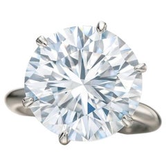 Tiffany & Co. Knife Edge Solitaire Diamond Engagement Ring