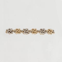 Tiffany & Co. Knot Bracelet in Two-Tone Gold