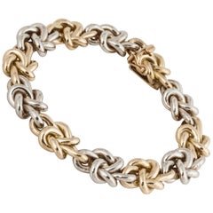 Tiffany & Co. Knot Bracelet in Two-Tone Gold